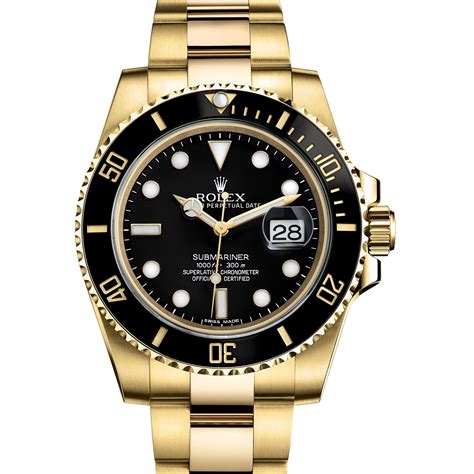 rolex gold and black|Rolex submariner gold price.